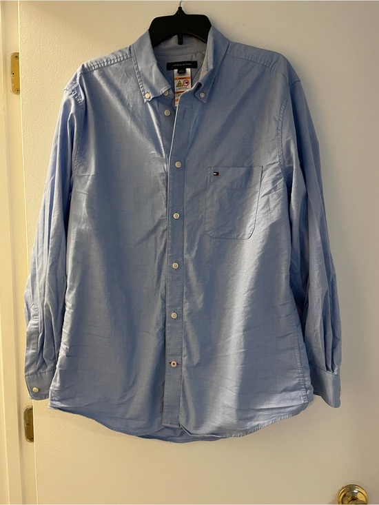 Tommy Hilfiger Other - Tommy Hilfiger Adaptive Light Blue Magnetic Button-Down Oxford Shirt
